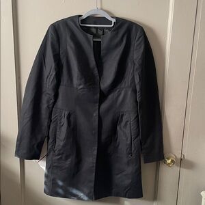 Elie Tahari Black Trench Coat